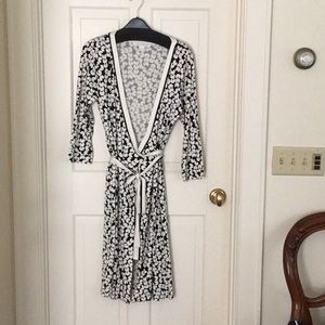 Diane Von Furstenburg silk wrap dress